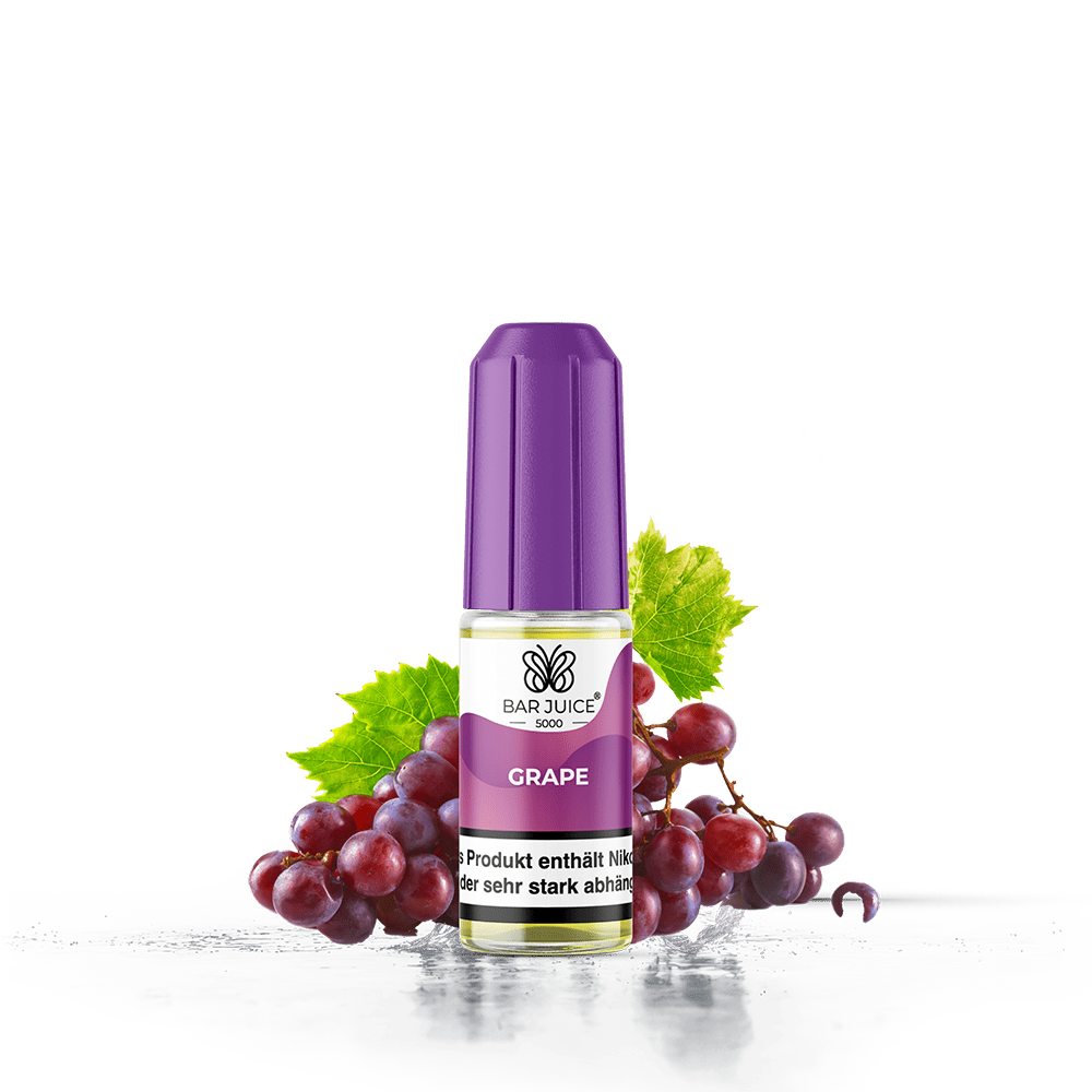Bar Juice 5000 Nikotinsalz - Grape - Liquid 20mg 10ml C Bar Juice 5000 Nikotinsalz - Grape - Liquid 20mg 10ml C