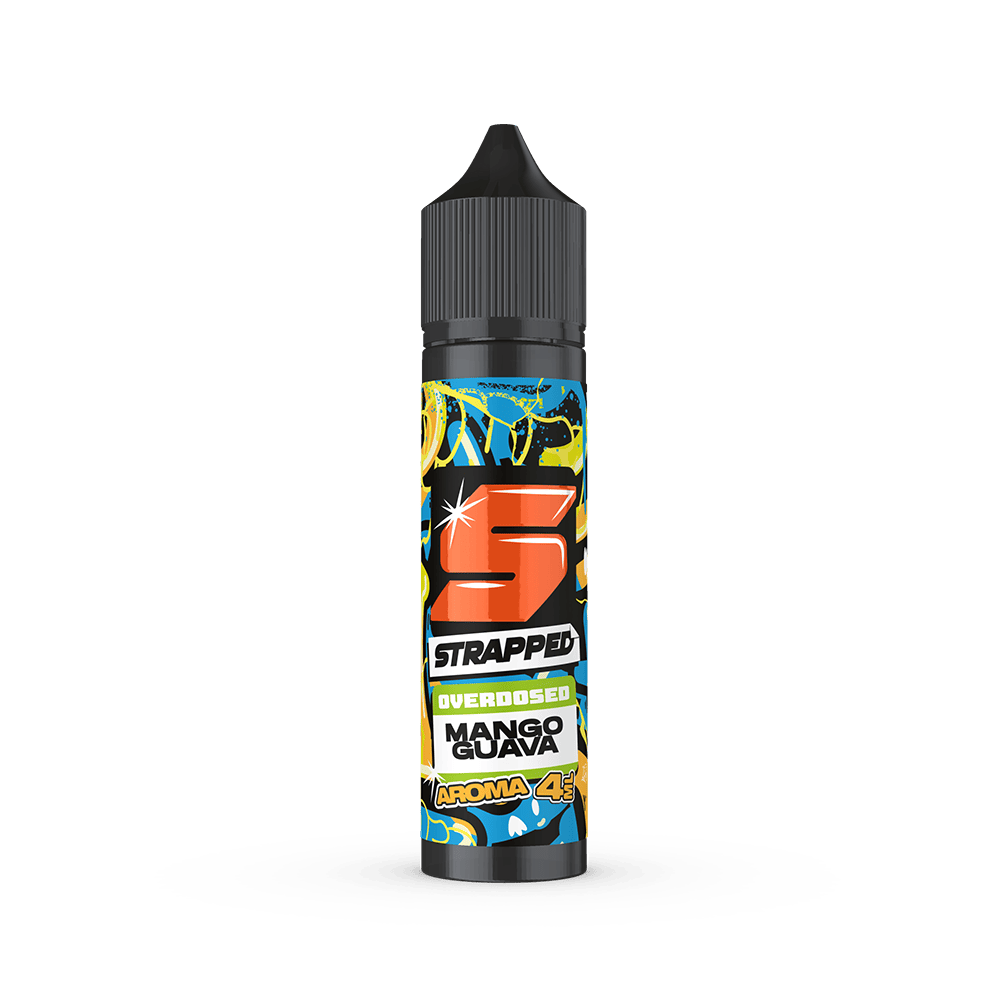 Strapped Longfill - Mango Guava - Overdosed 4ml Aroma in 60ml Flasche C Strapped Longfill - Mango Guava - Overdosed 4ml Aroma in 60ml Flasche C
