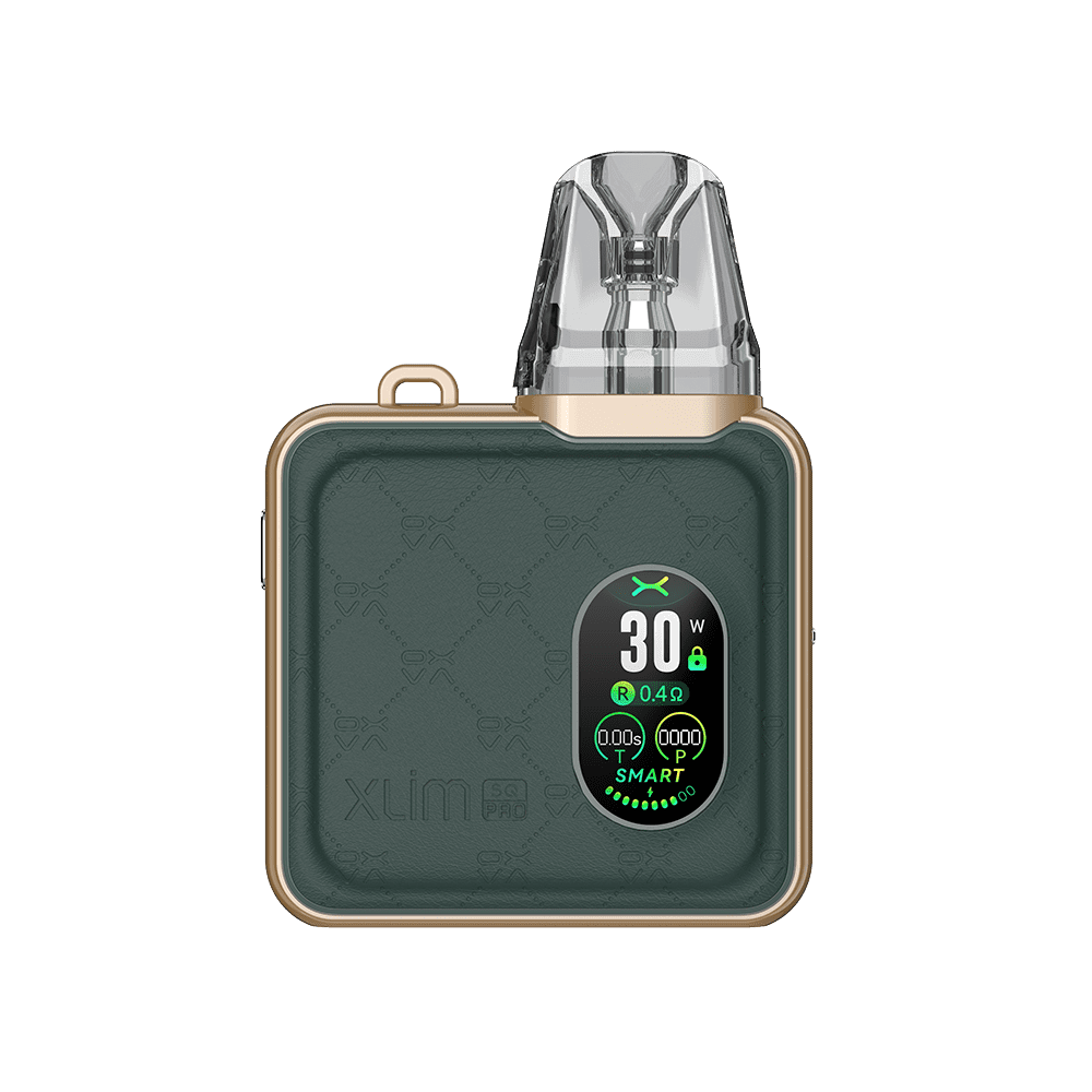 OXVA Xlim SQ Pro Pod Kit Green Leather