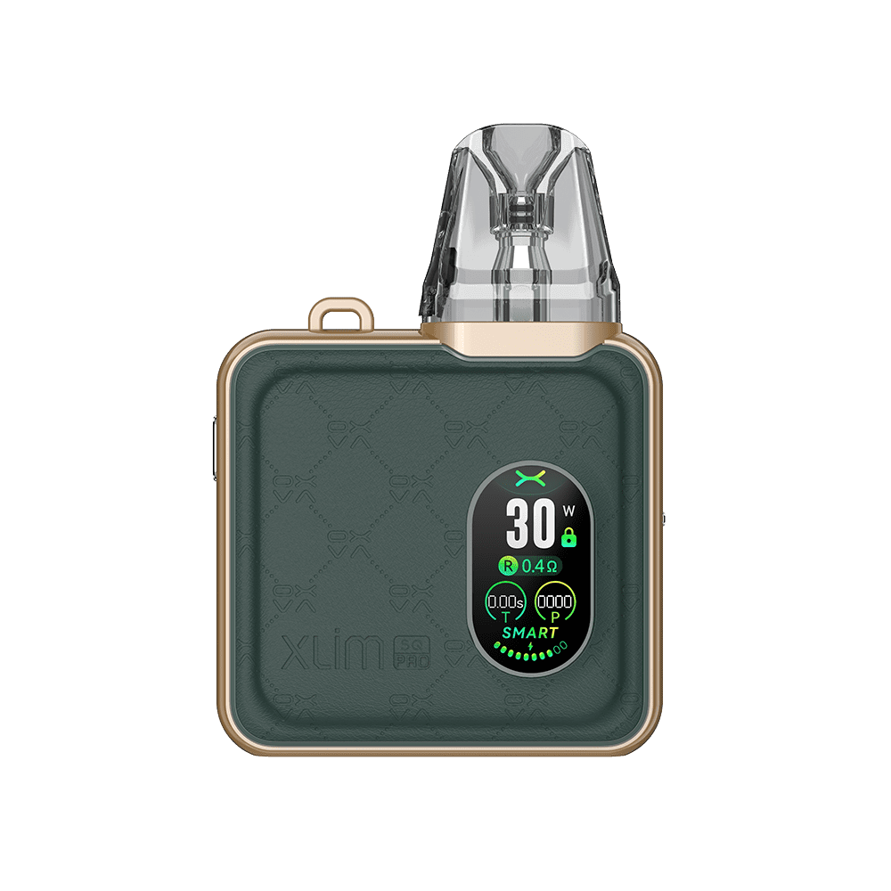 OXVA Xlim SQ Pro Pod Kit Green Leather OXVA Xlim SQ Pro Pod Kit Green Leather