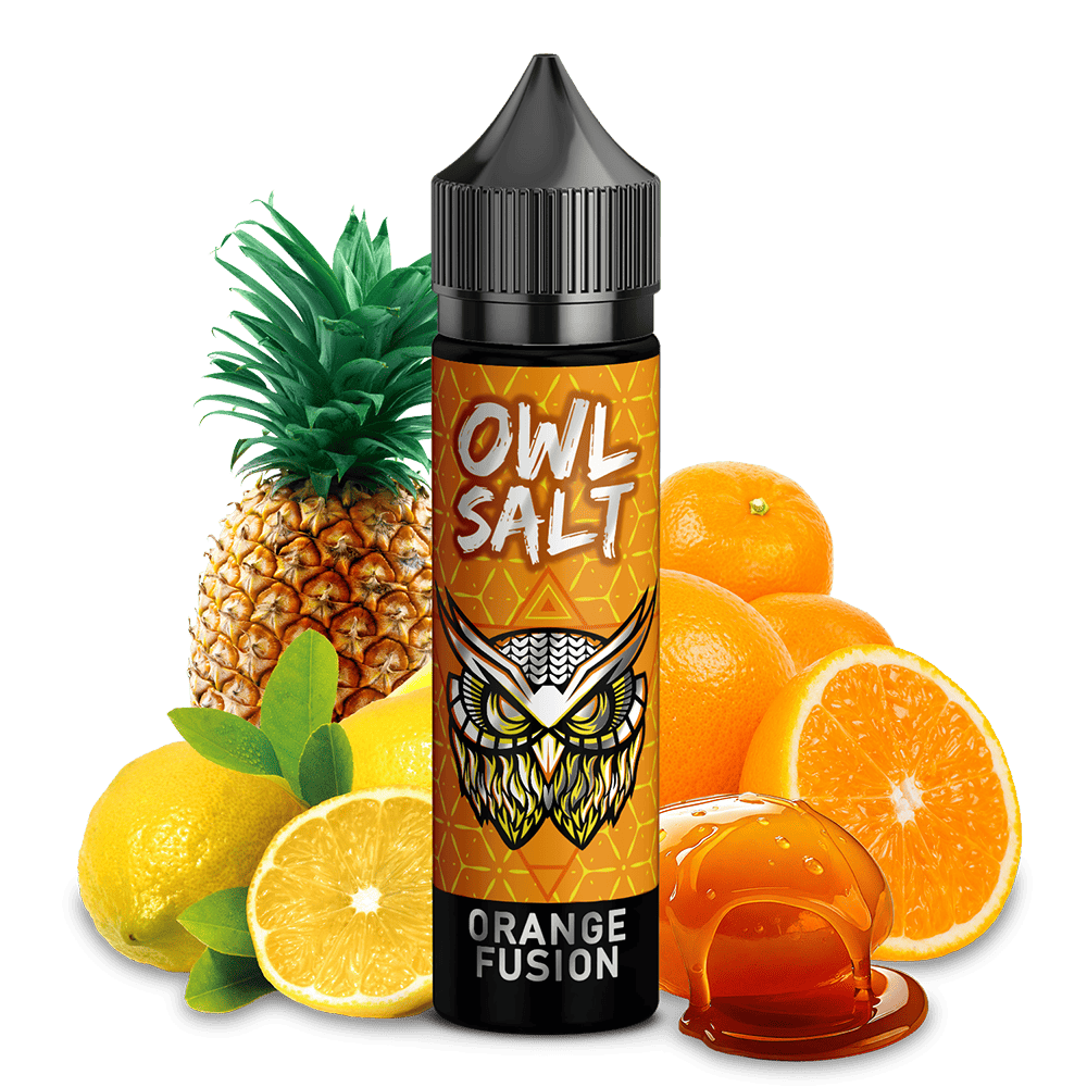 OWL Salt Aroma Longfill - Orange Fusion - 10ml in 60ml Flasche 