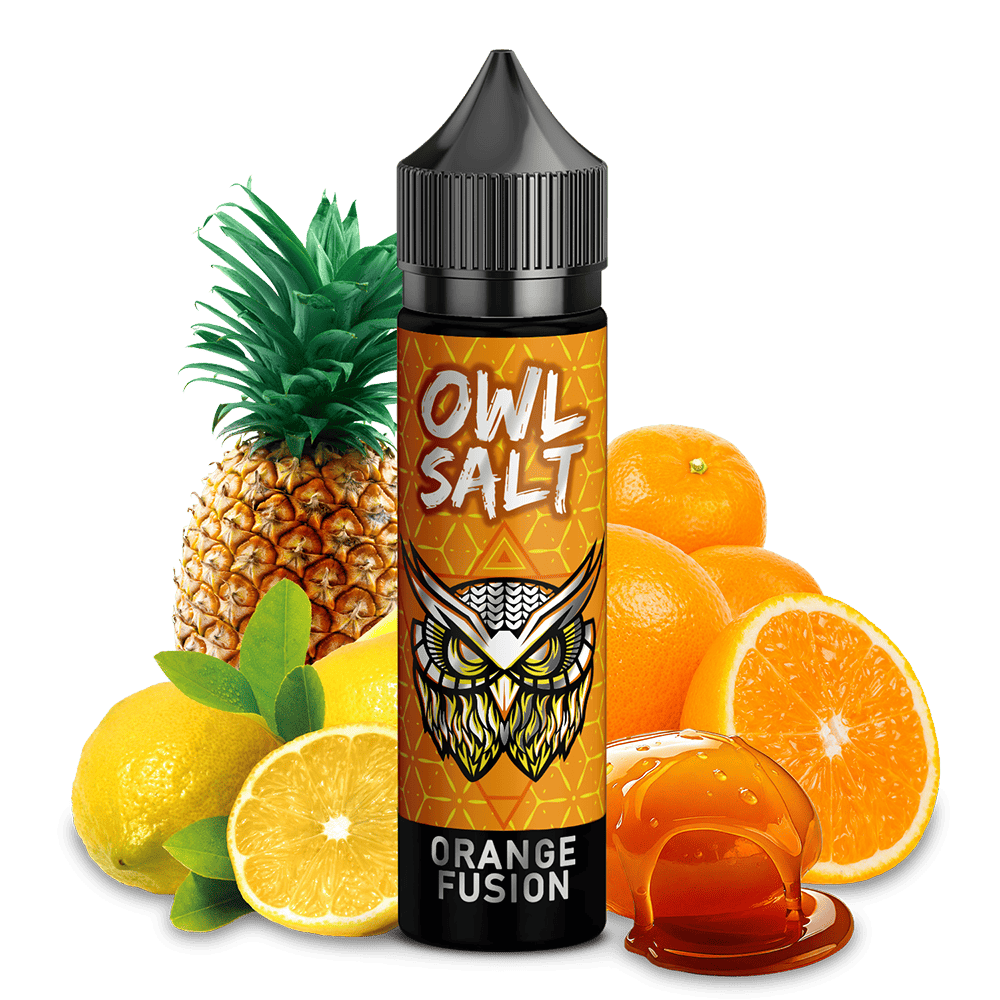 OWL Salt Aroma Longfill - Orange Fusion - 10ml in 60ml Flasche OWL Salt Aroma Longfill - Orange Fusion - 10ml in 60ml Flasche