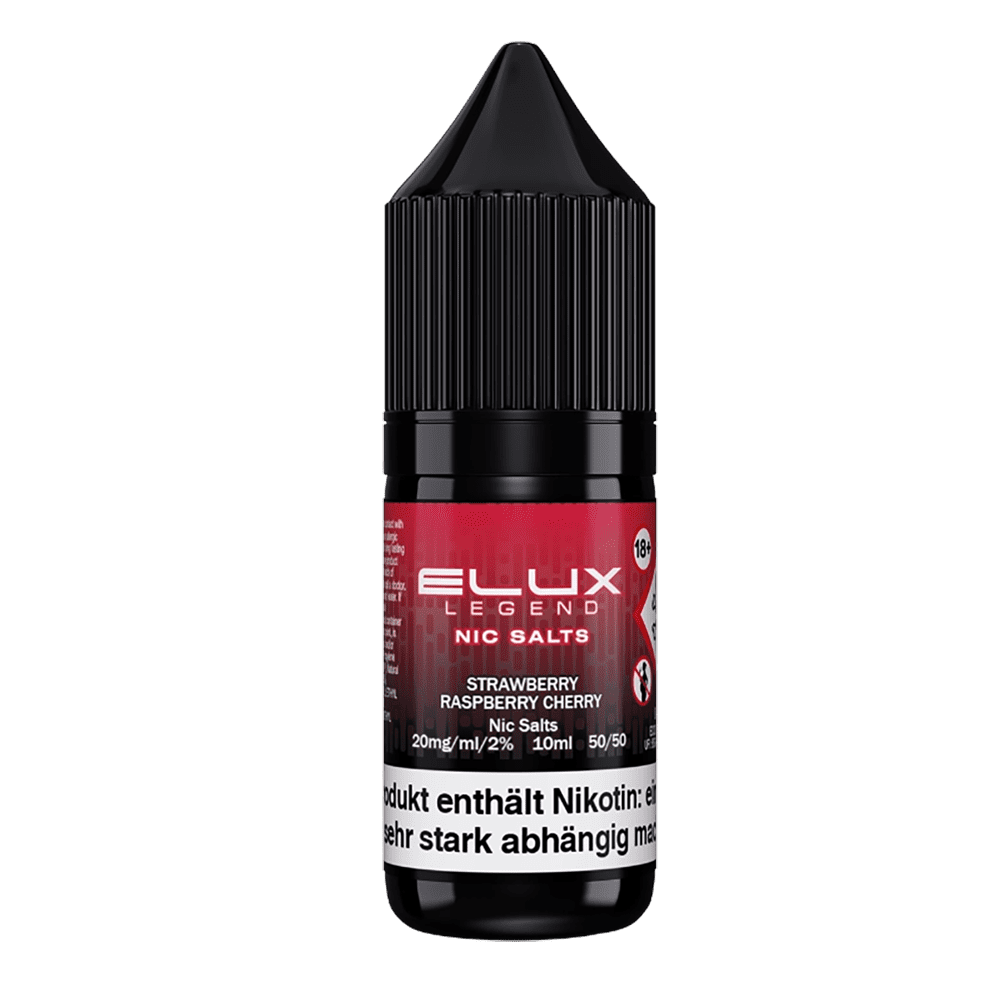 Elux Nikotinsalz - Strawberry Raspberry Cherry - Liquid 10mg 10ml 