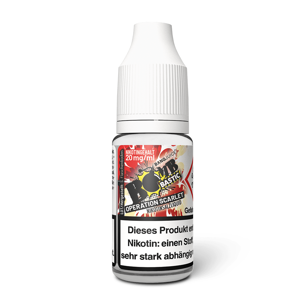 Bang Juice Bomb Bastic Nikotinsalz - Operation Scarlet - 20mg 10ml 