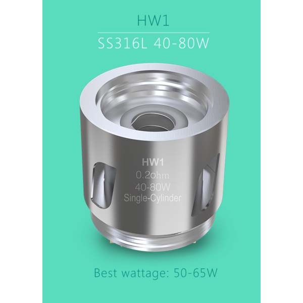 Eleaf HW1 Verdampferkopf 0,2Ohm 40-80W SS316L Eleaf HW1 Verdampferkopf 0,2Ohm 40-80W SS316L