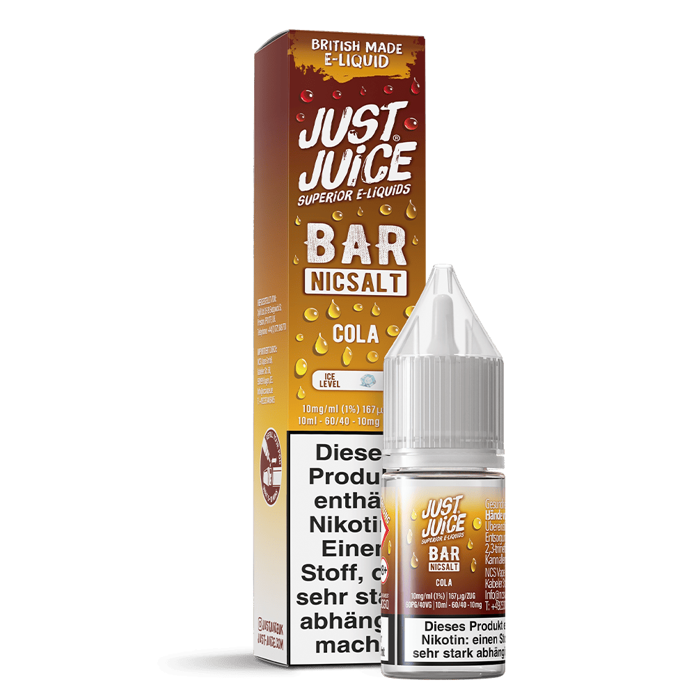 Just Juice Nikotinsalz - Cola - 10ml Liquid 10mg  C