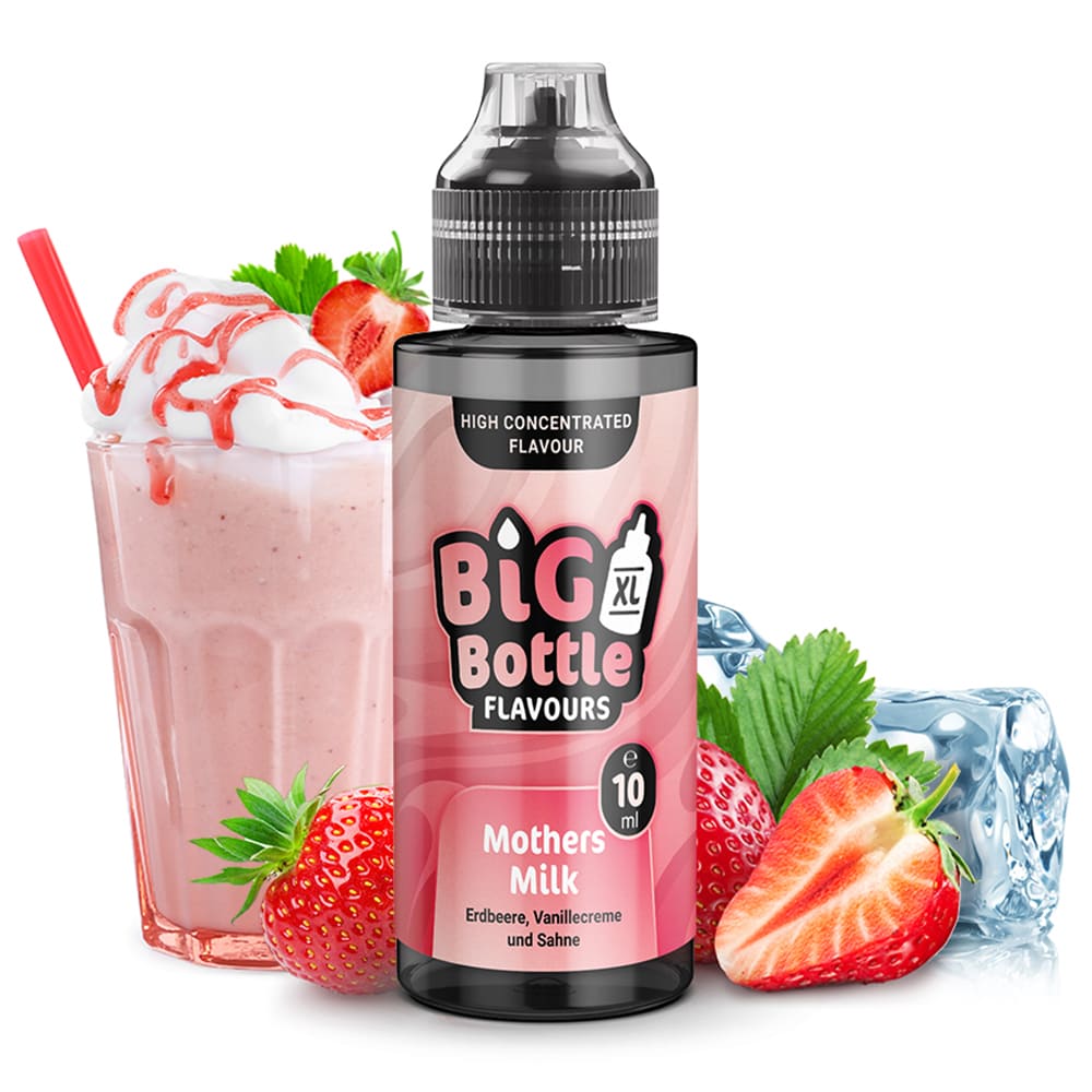 Big Bottle Flavours Aroma - Mothers Milk - 10ml in 120ml Flasche Big Bottle Flavours Aroma - Mothers Milk - 10ml in 120ml Flasche