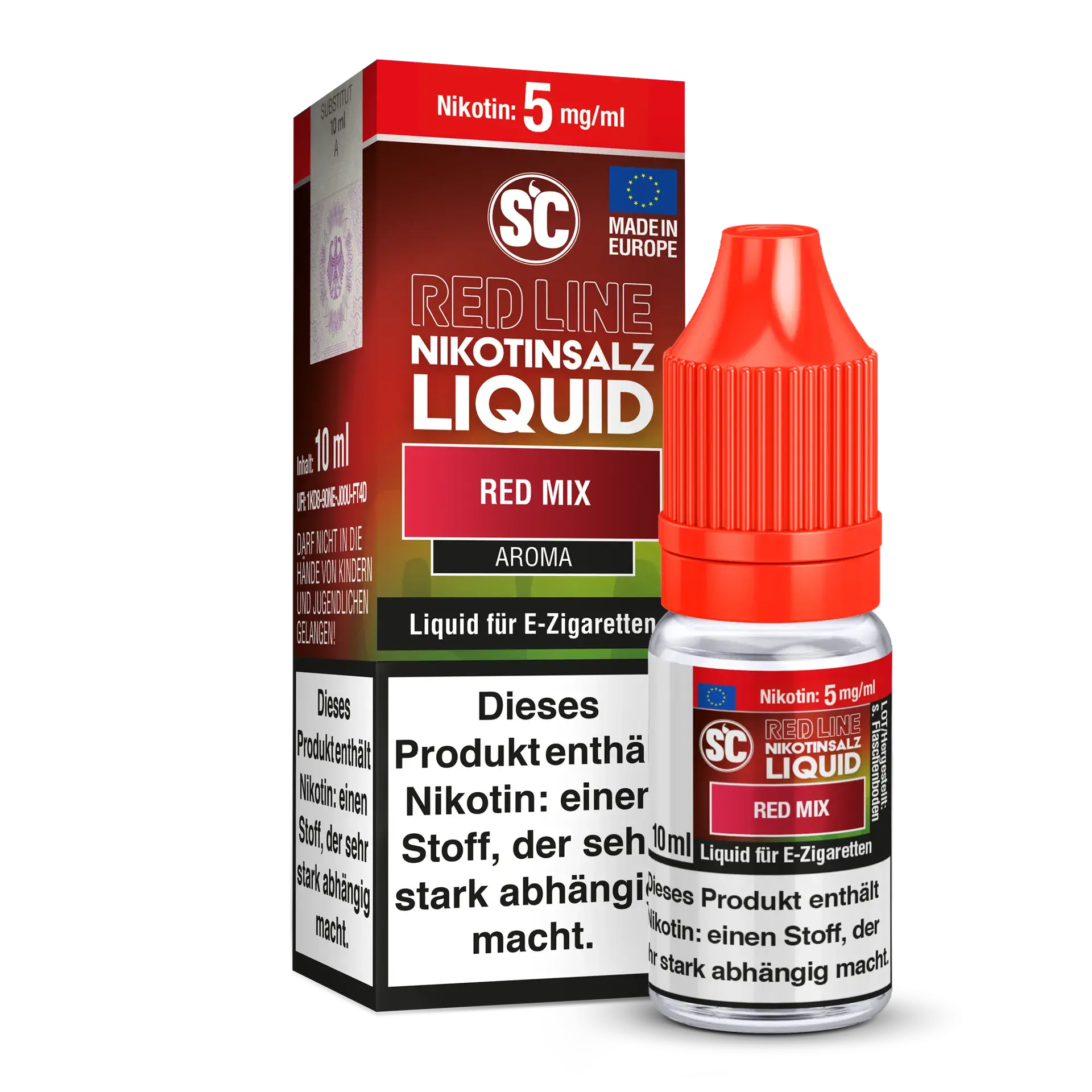 SC Red Line - Red Mix 10ml Nikotinsalz Liquid