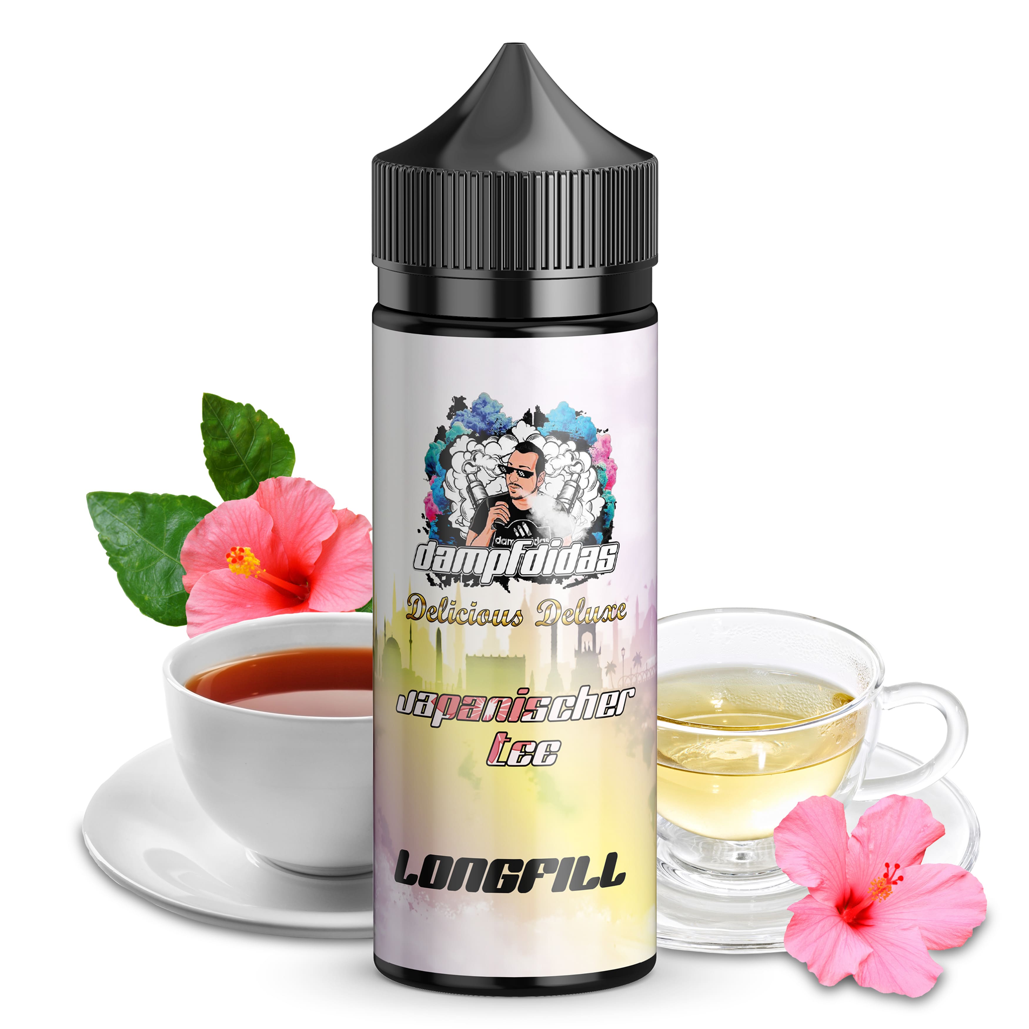Dampfdidas Longfill - Japanischer Tee - 10ml Aroma in 120ml Flasche C Dampfdidas Longfill - Japanischer Tee - 10ml Aroma in 120ml Flasche C