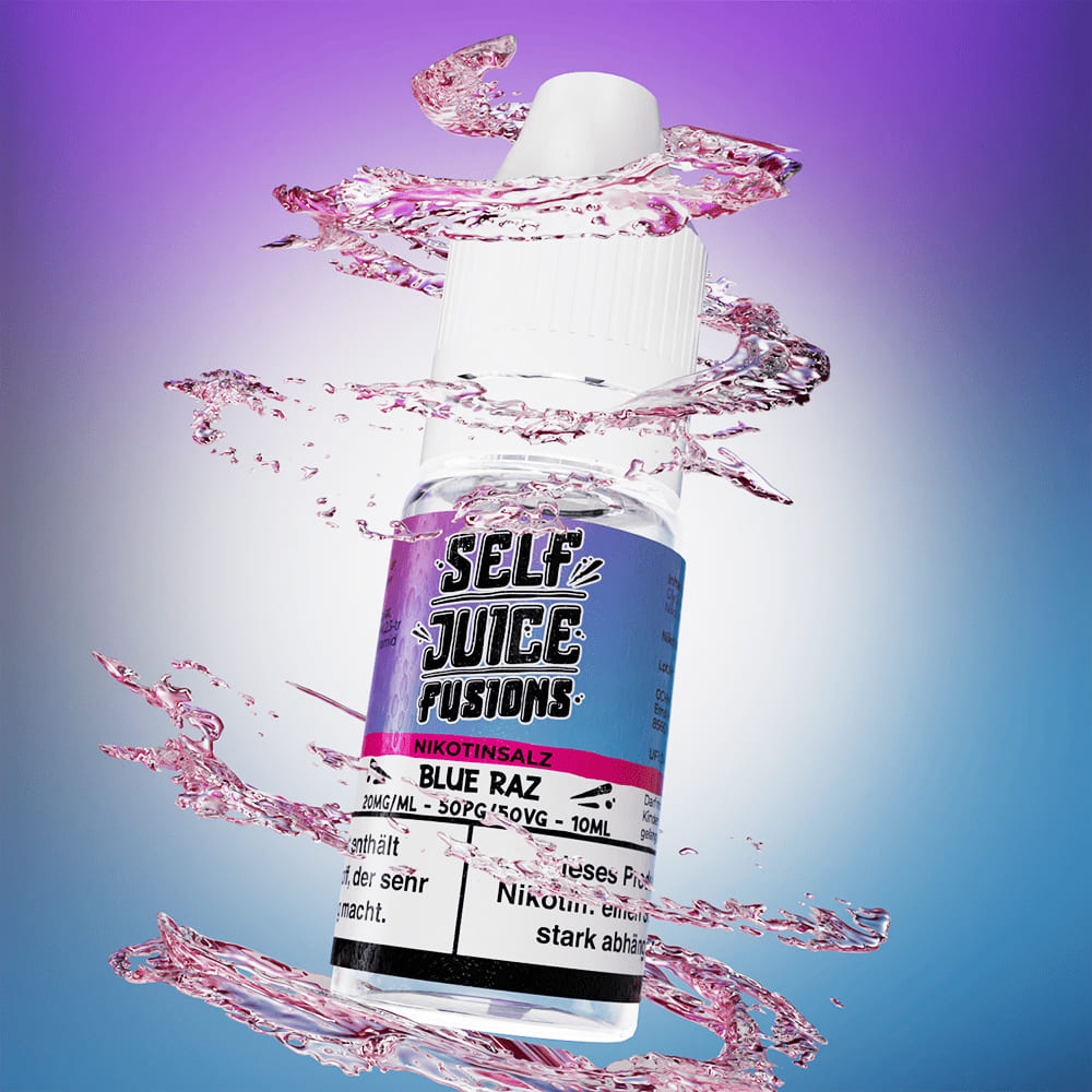 Self Juice Nikotinsalz - Blue Raz - 10ml Liquid 10mg 