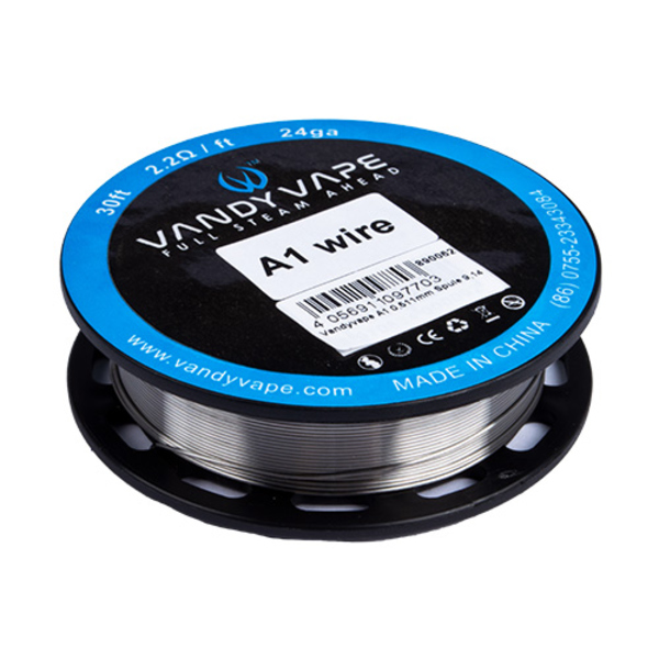 Vandyvape A1 0,511mm Spule 9,14 Meter Vandyvape A1 0,511mm Spule 9,14 Meter