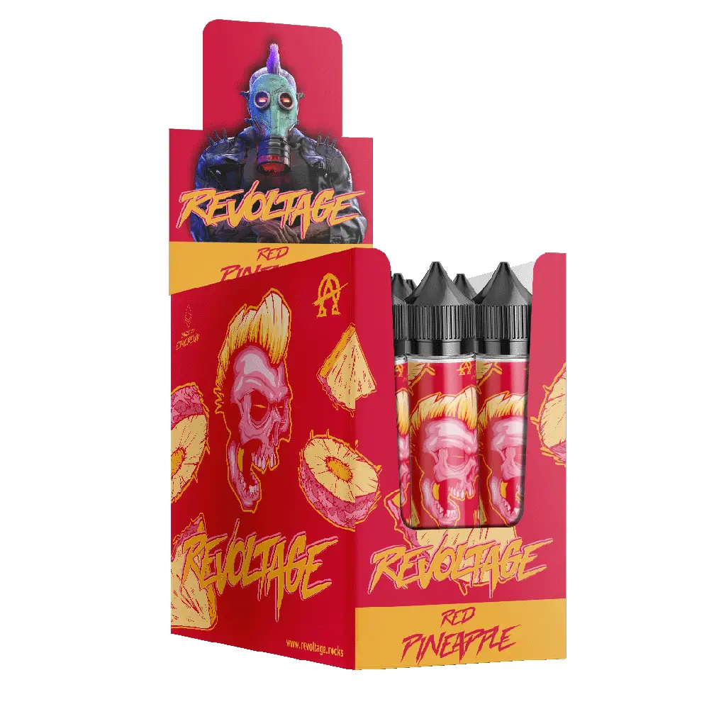 Revoltage Aroma Longfill - Red Pineapple - 15ml in 75ml Flasche  Revoltage Aroma Longfill - Red Pineapple - 15ml in 75ml Flasche