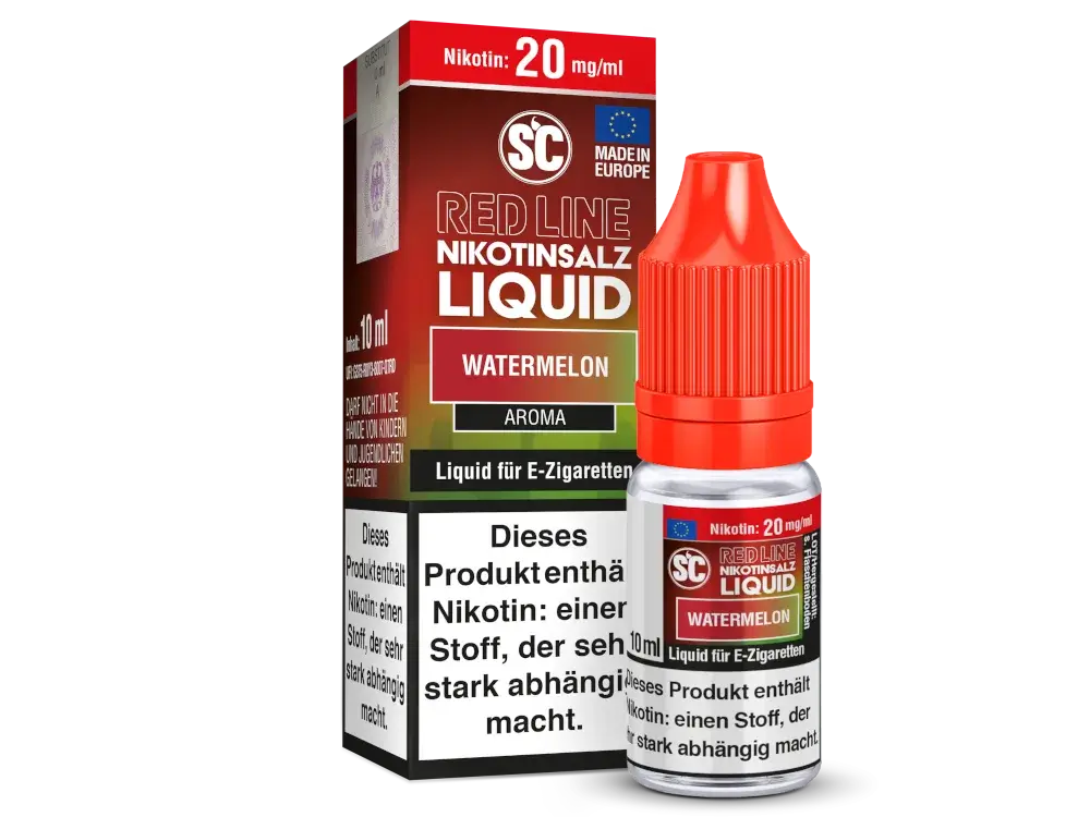 SC Red Line - Watermelon 10ml Nikotinsalz Liquid
