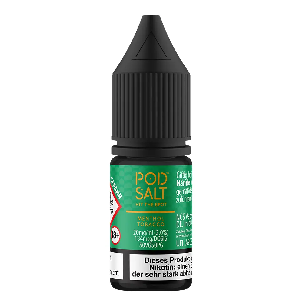 Pod Salt Origin Nikotinsalz - Menthol Tobacco - Liquid 20mg 10ml 