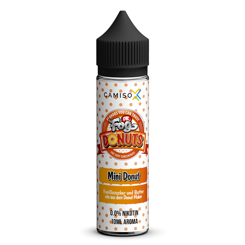 Dr. Fog Aroma Longfill - Mini Donut - 10ml in 60ml Flasche Dr. Fog Aroma Longfill - Mini Donut - 10ml in 60ml Flasche