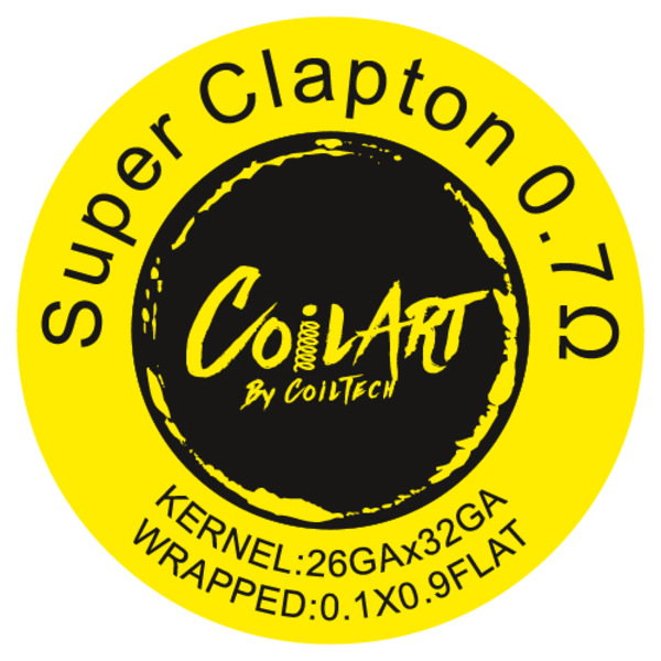 CoilART Super Clapton 0,7 ohm (1VE=10 coils)