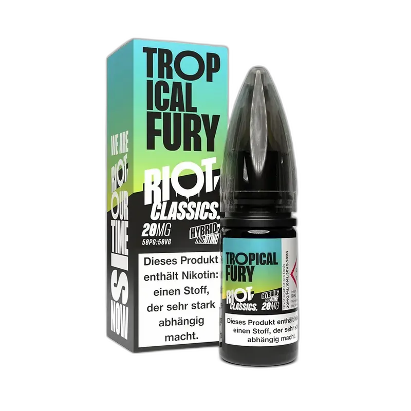 Riot Squad Hybrid Nikotinsalz - Classic Tropical Fury - 20mg 10ml Riot Squad Hybrid Nikotinsalz - Classic Tropical Fury - 20mg 10ml