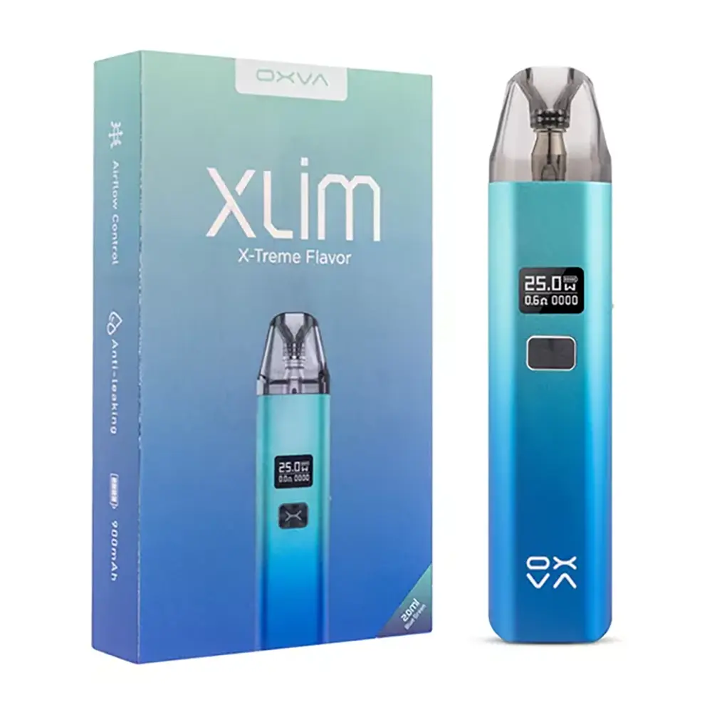 Oxva Xlim Kit V2 Version Blue Green Oxva Xlim Kit V2 Version Blue Green