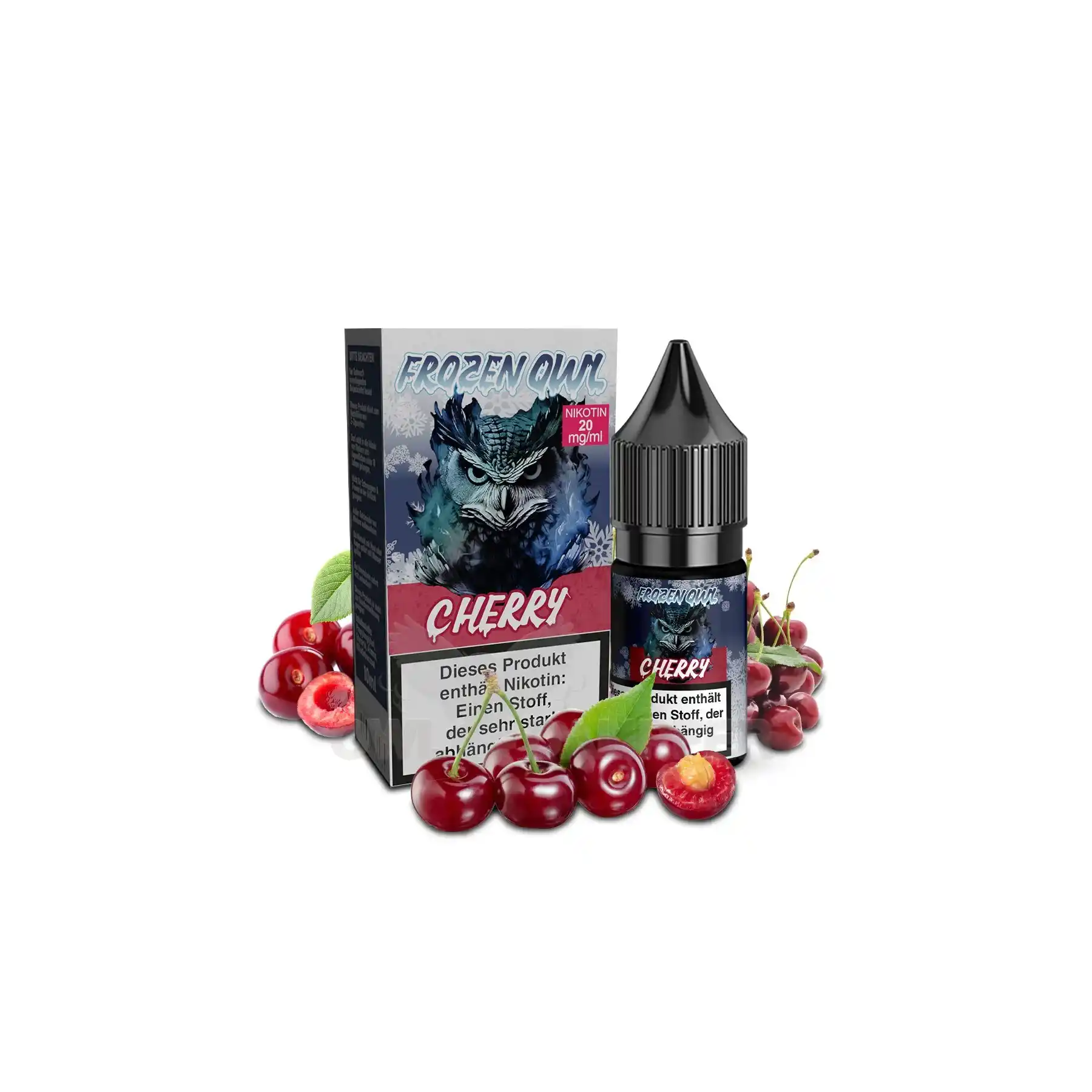 Frozen OWL Cherry Nikotinsalz Liquid 10 ml 20 mg