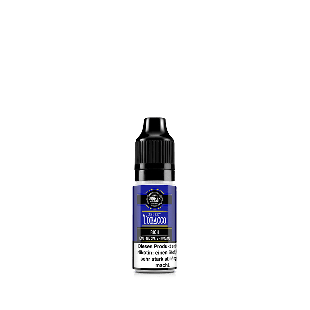 Dinner Lady Nikotinsalz - Rich - 50/50 10ml Liquid 10mg 