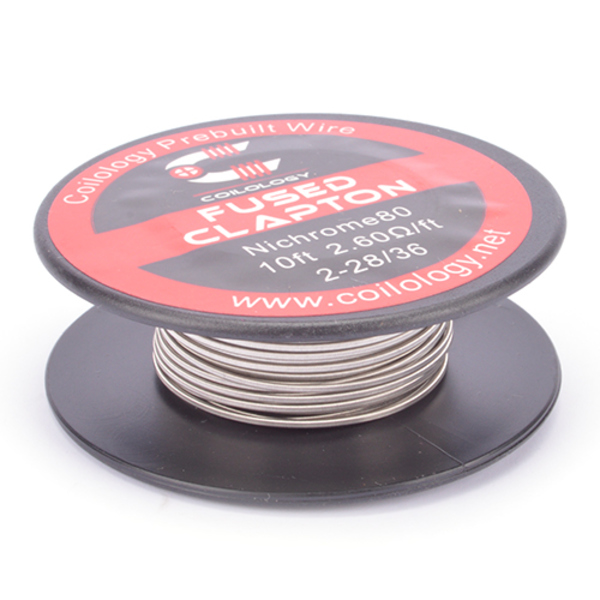 Coilology Fused Clapton Nichrome Spule (10ft) 2-28/36