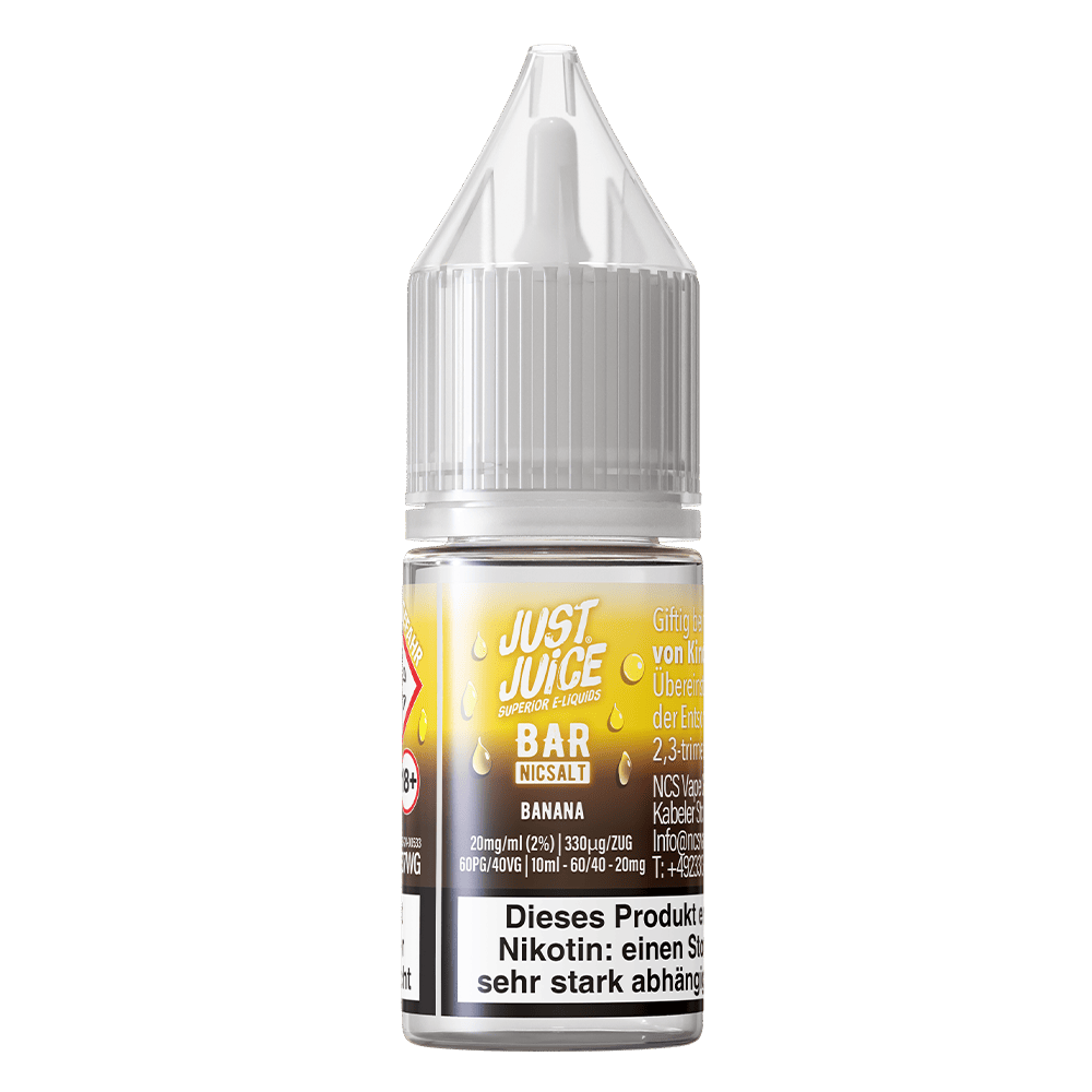 Just Juice Nikotinsalz - Banana - 10ml Liquid 20mg  C