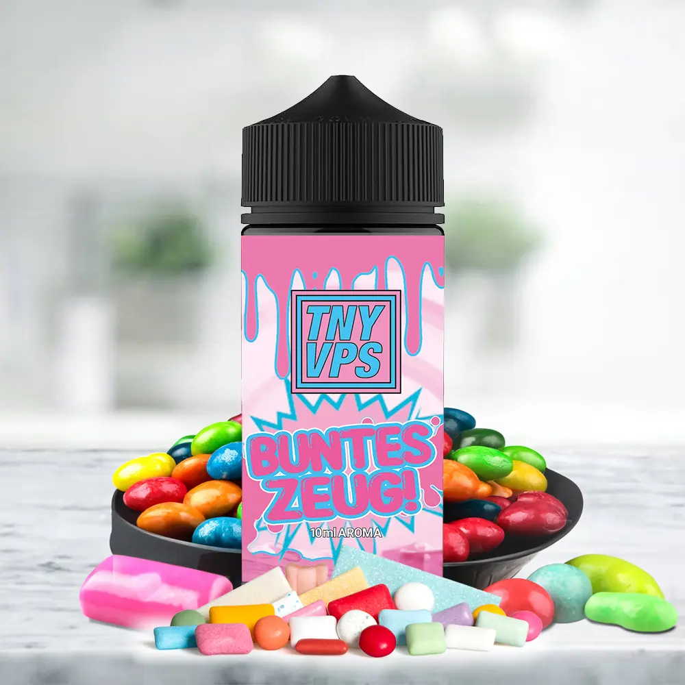 Tony Vapes Aroma Longfill - Buntes Zeug - 10ml in 100ml Flasche Tony Vapes Aroma Longfill - Buntes Zeug - 10ml in 100ml Flasche