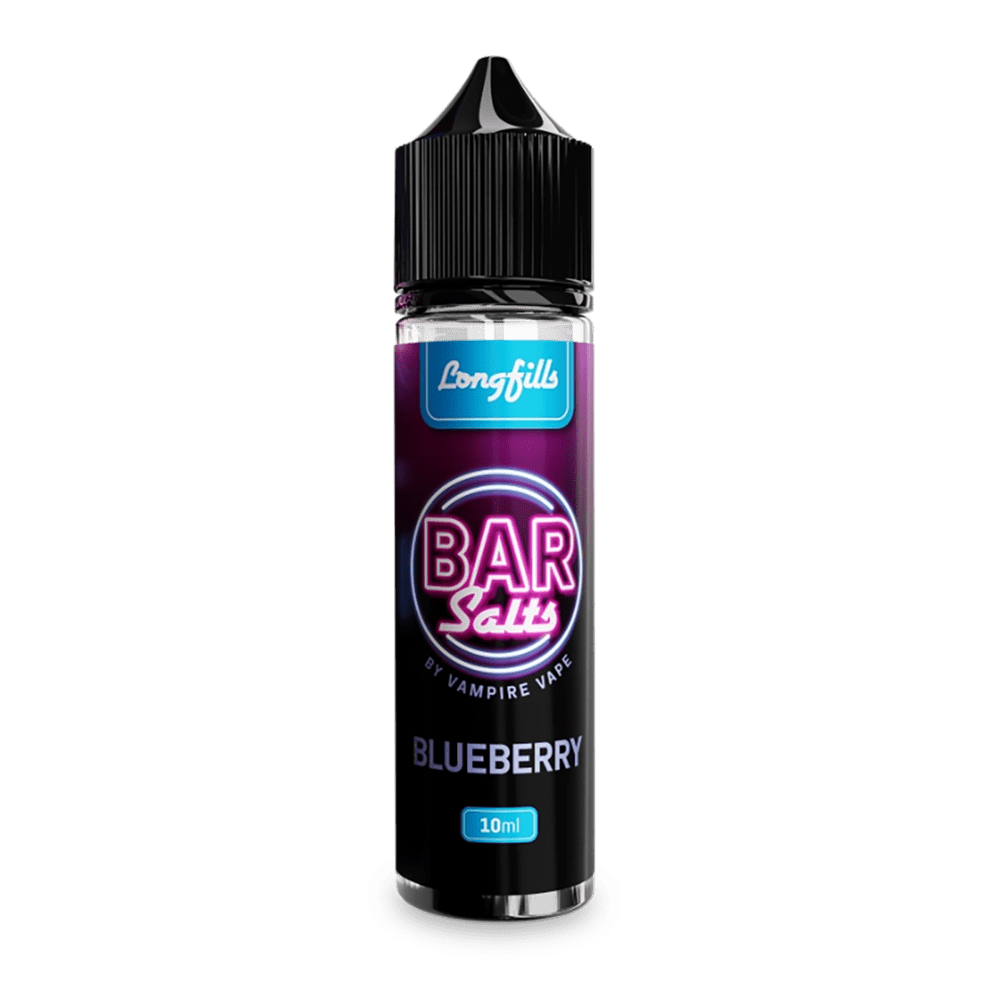 Bar Salts Aroma Longfill - Blueberry - 10ml in 60ml Flasche 