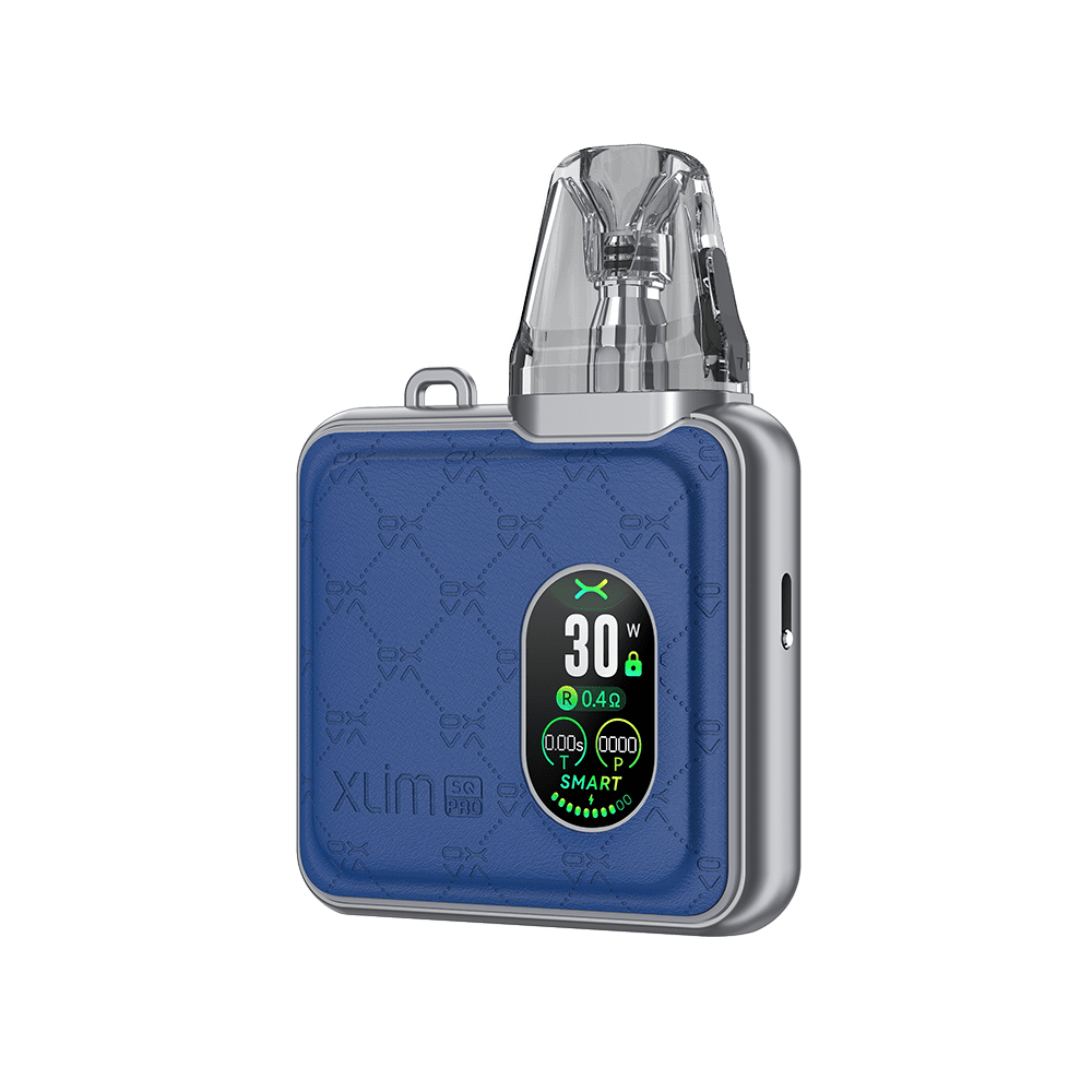 OXVA Xlim SQ Pro Pod Kit Blue Leather