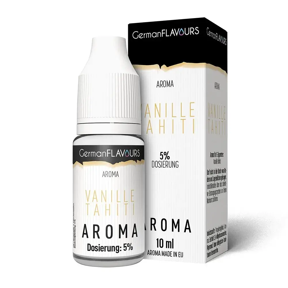 German Flavours - Vanille Tahiti Aroma zum selbst Mischen! German Flavours - Vanille Tahiti Aroma - 10ml