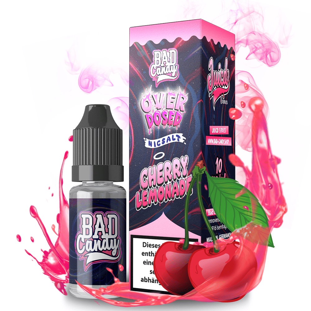Bad Candy Nikotinsalz - Cherry Lemonade - Overdosed 10ml Liquid 20mg 