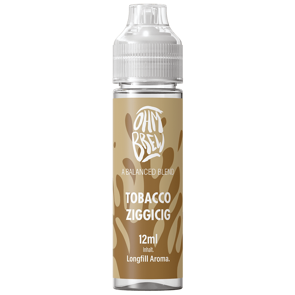 Ohm Brew Aroma Longfill - Tobacco Ziggicig - 12ml in 60ml Flasche Ohm Brew Aroma Longfill - Tobacco Ziggicig - 12ml in 60ml Flasche