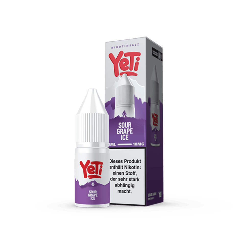 Yeti Summit Nikotinsalz - Sour Grape Ice - Overdosed 10ml Liquid 10mg 
