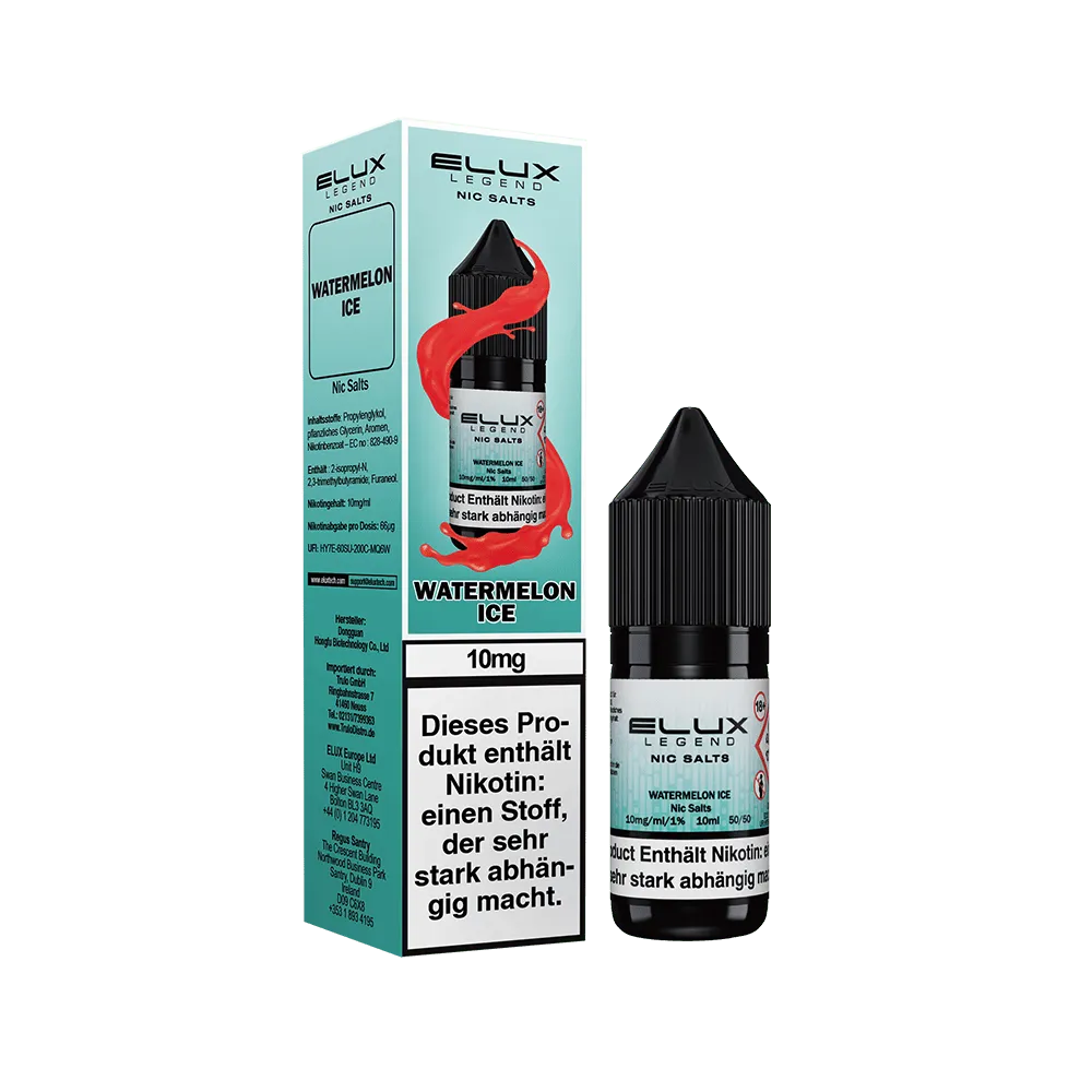 Elux - Watermelon Ice 10ml Nikotinsalz Liquid