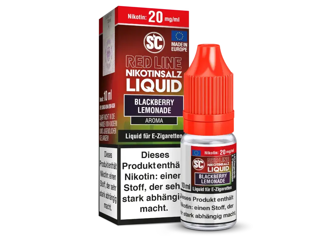 SC Red Line - Blackberry Lemonade 10ml Nikotinsalz Liquid