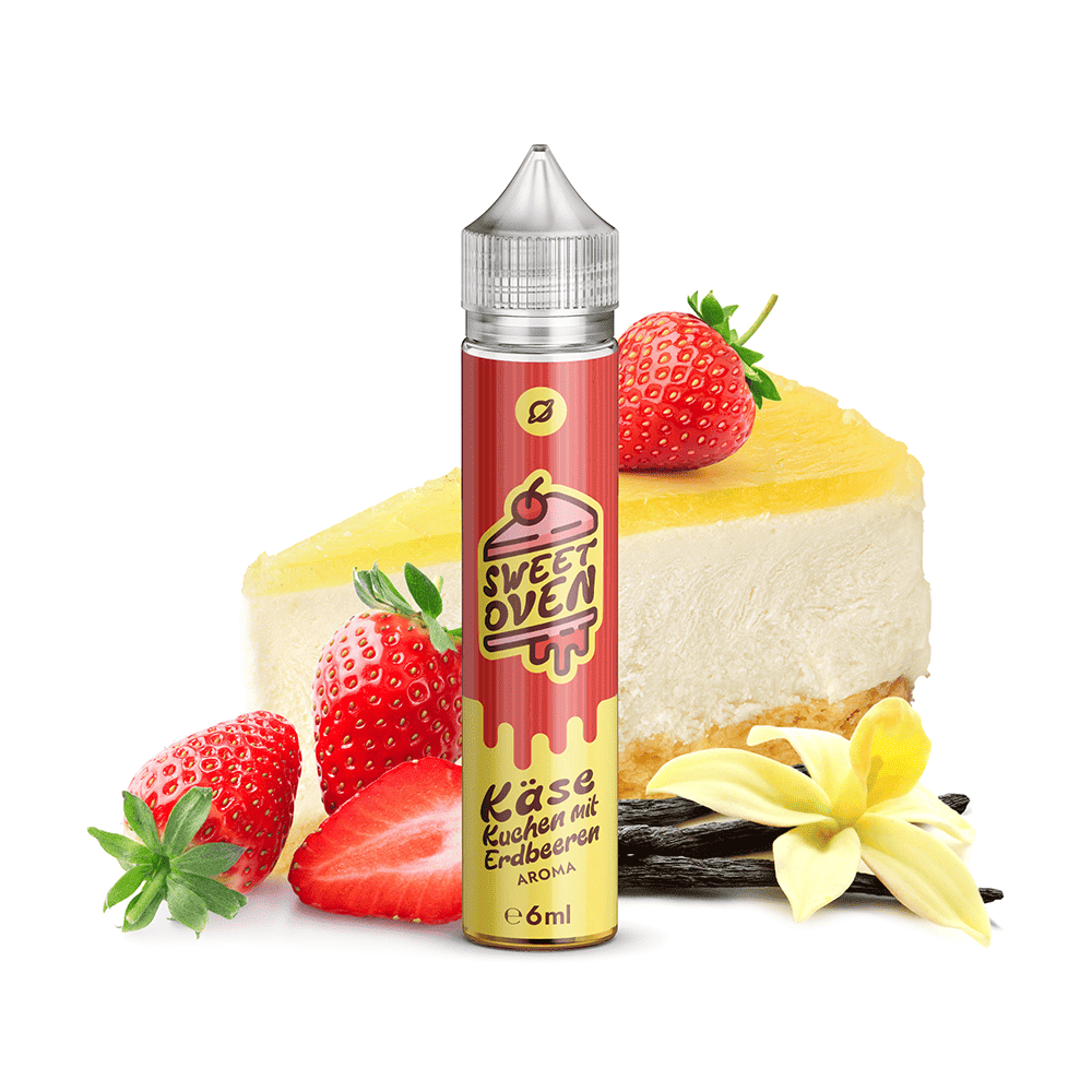 Flavorverse Aroma Longfill - Käsekuchen mit Erdbeeren - 6ml in 75ml Flasche  Flavorverse Aroma Longfill - Käsekuchen mit Erdbeeren - 6ml in 75ml Flasche