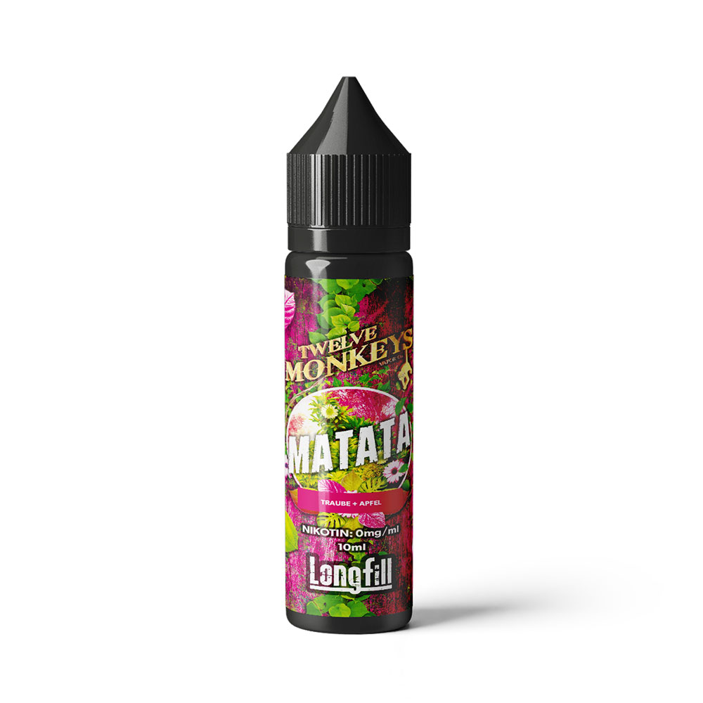 Twelve Monkeys Aroma Longfill - Matata - 10ml in 60ml Flasche 