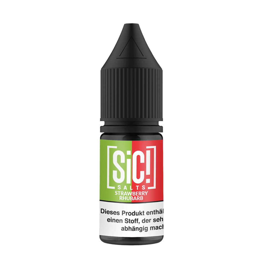 SIC Nikotinsalz - Strawberry Rhubarb -10ml Liquid 20mg 