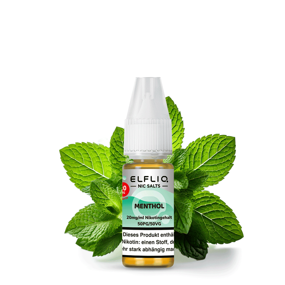 Elfliq by Elfbar Nikotinsalz - Menthol - Liquid 20mg 10ml C Elfliq by Elfbar Nikotinsalz - Menthol - Liquid 20mg 10ml C