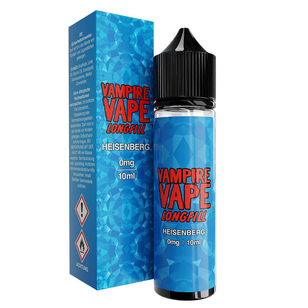Vampire Vape Aroma Longfill - Heisenberg - 10ml in 60 ml Flasche Vampire Vape Aroma Longfill - Heisenberg - 10ml in 60 ml Flasche