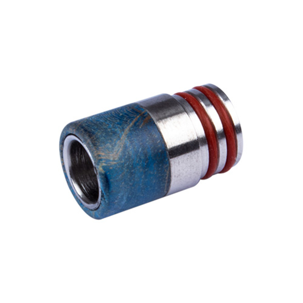 Drip Tip versteinertes Holz mehrfarbig gerade Typ A