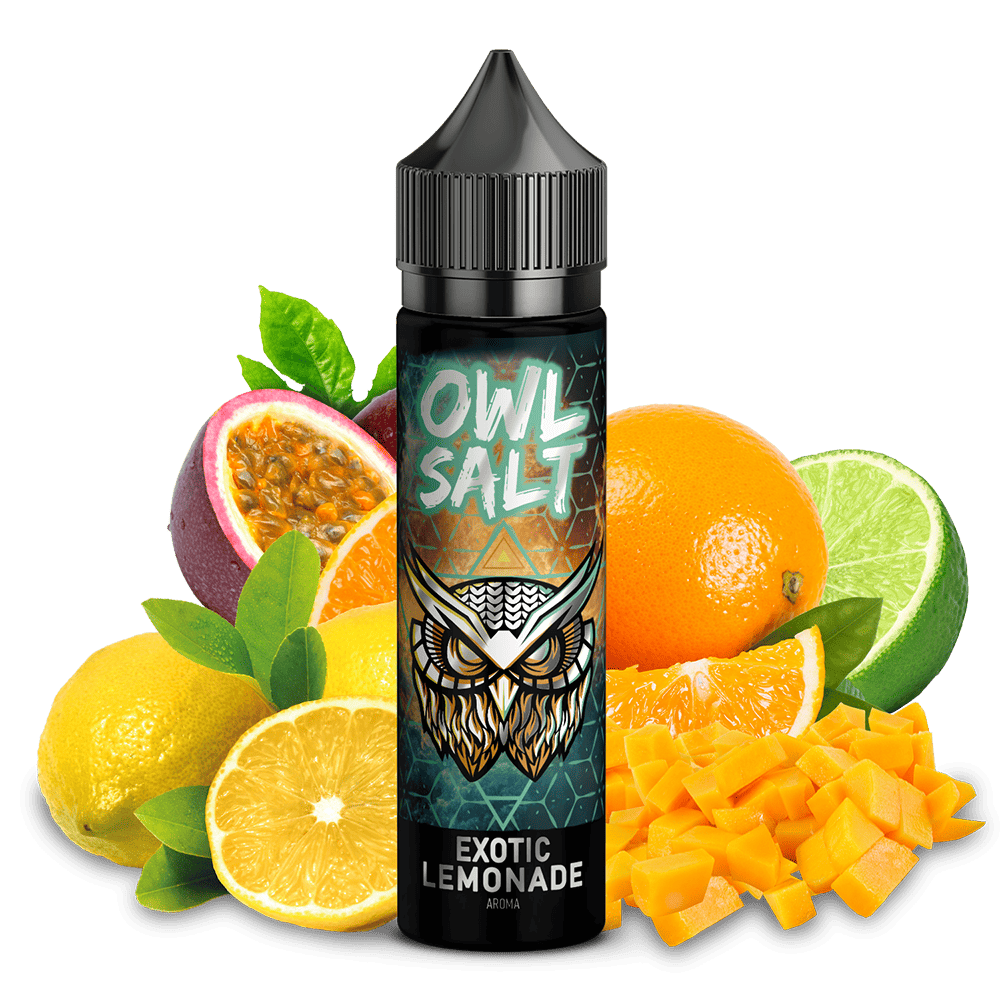 OWL Salt Aroma Longfill - Exotic Lemonade - 10ml in 60ml Flasche C OWL Salt Aroma Longfill - Exotic Lemonade - 10ml in 60ml Flasche C