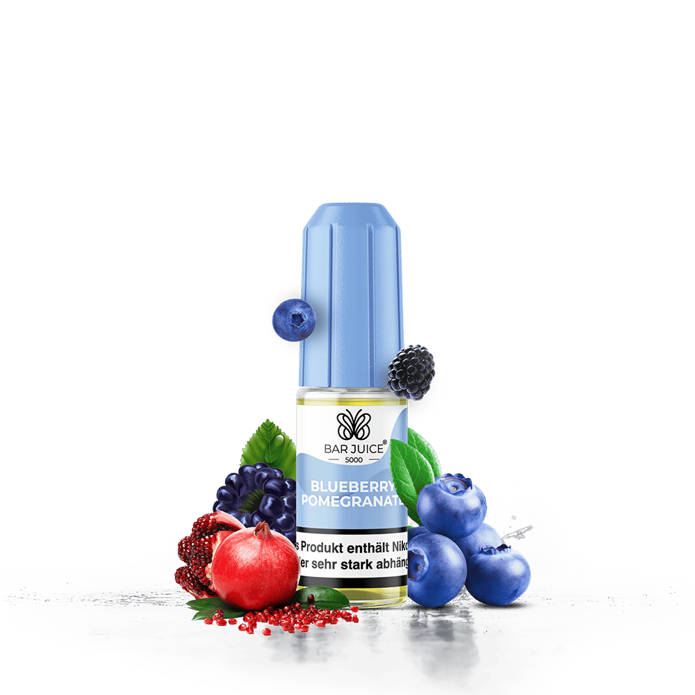 Bar Juice 5000 Nikotinsalz - Blueberry Pomegranate - Liquid 10mg 10ml  C
