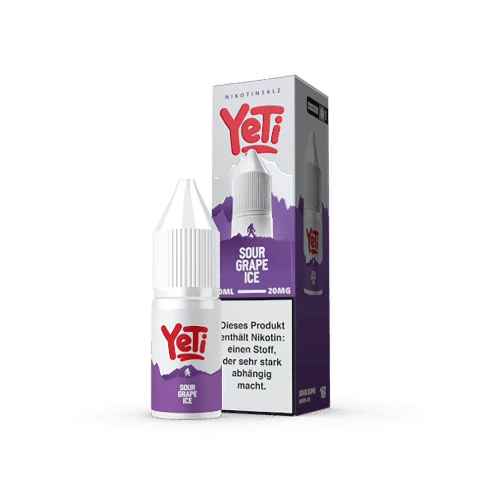 Yeti Summit Nikotinsalz - Sour Grape Ice - Overdosed 10ml Liquid 20mg 