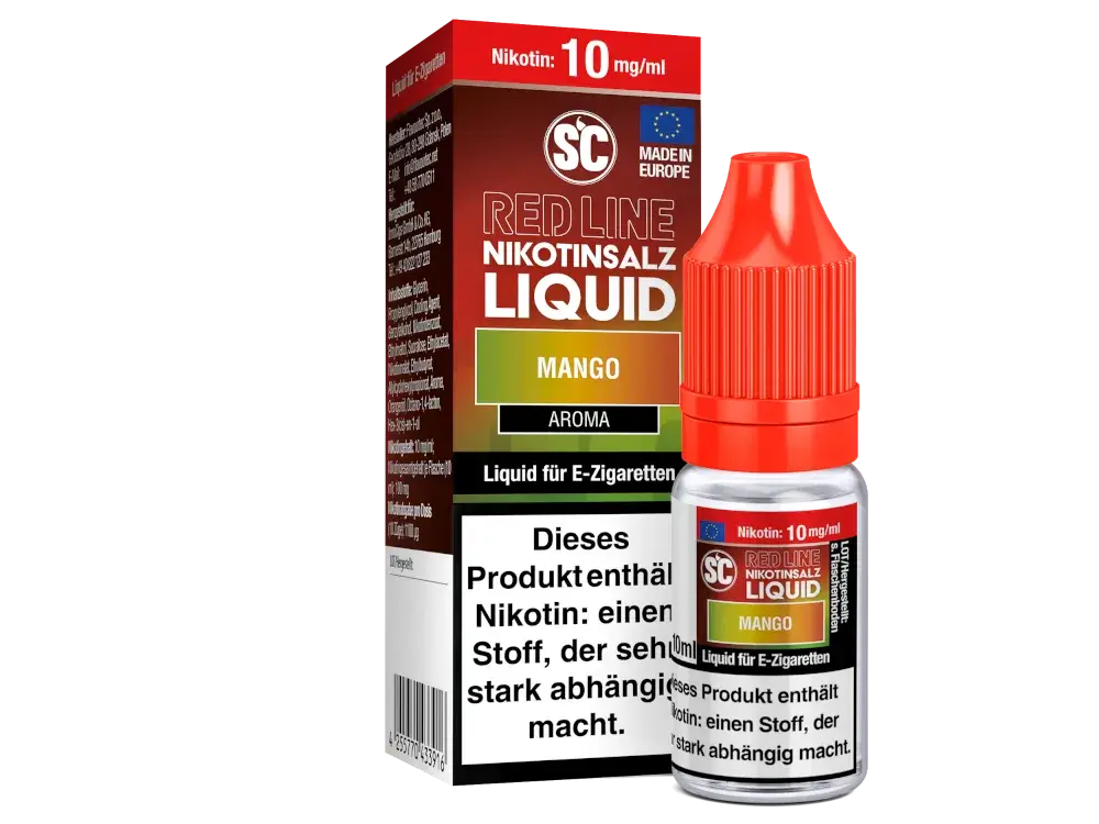 SC Red Line - Mango 10ml Nikotinsalz Liquid