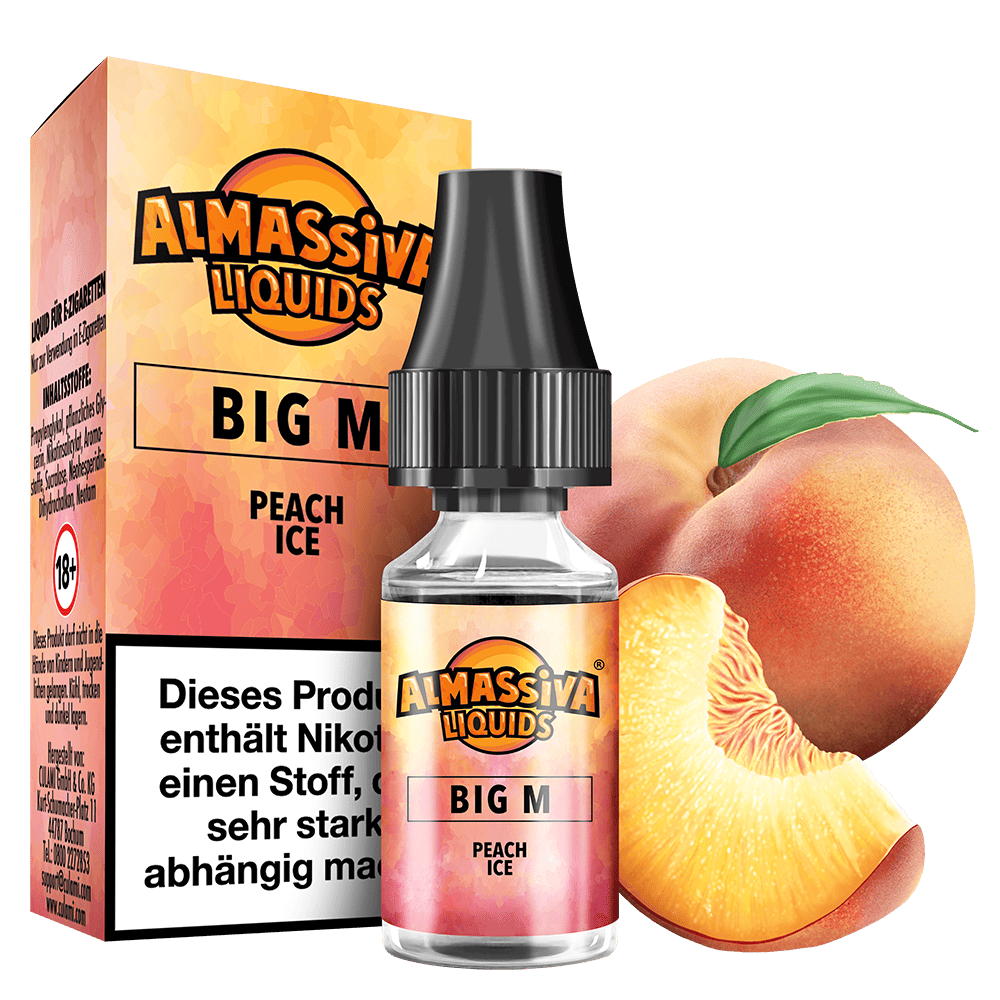 Almassiva Nikotinsalz - Big M - 10ml Liquid 17mg  Almassiva Nikotinsalz - Big M - 10ml Liquid 17mg