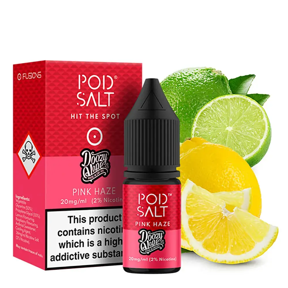 Pod Salt Fusion - Pink Haze - 10ml Liquid 20mg Nikotinsalz Pod Salt Fusion - Pink Haze - 10ml Liquid 20mg Nikotinsalz