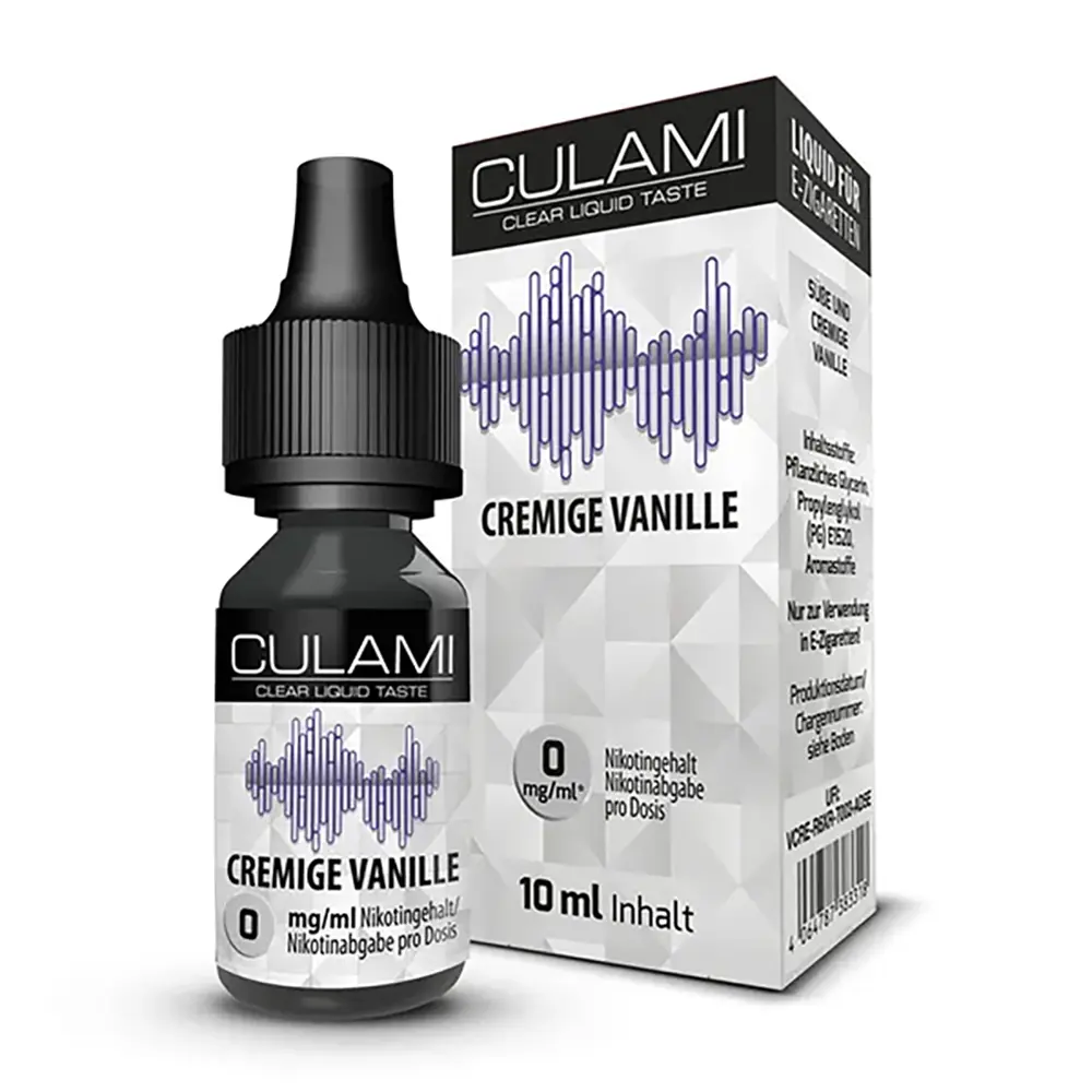 Culami Liquid - Cremige Vanille - 0mg
