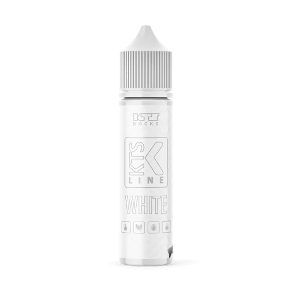 KTS Line White Aroma Longfill 10ml in 60ml Flasche 