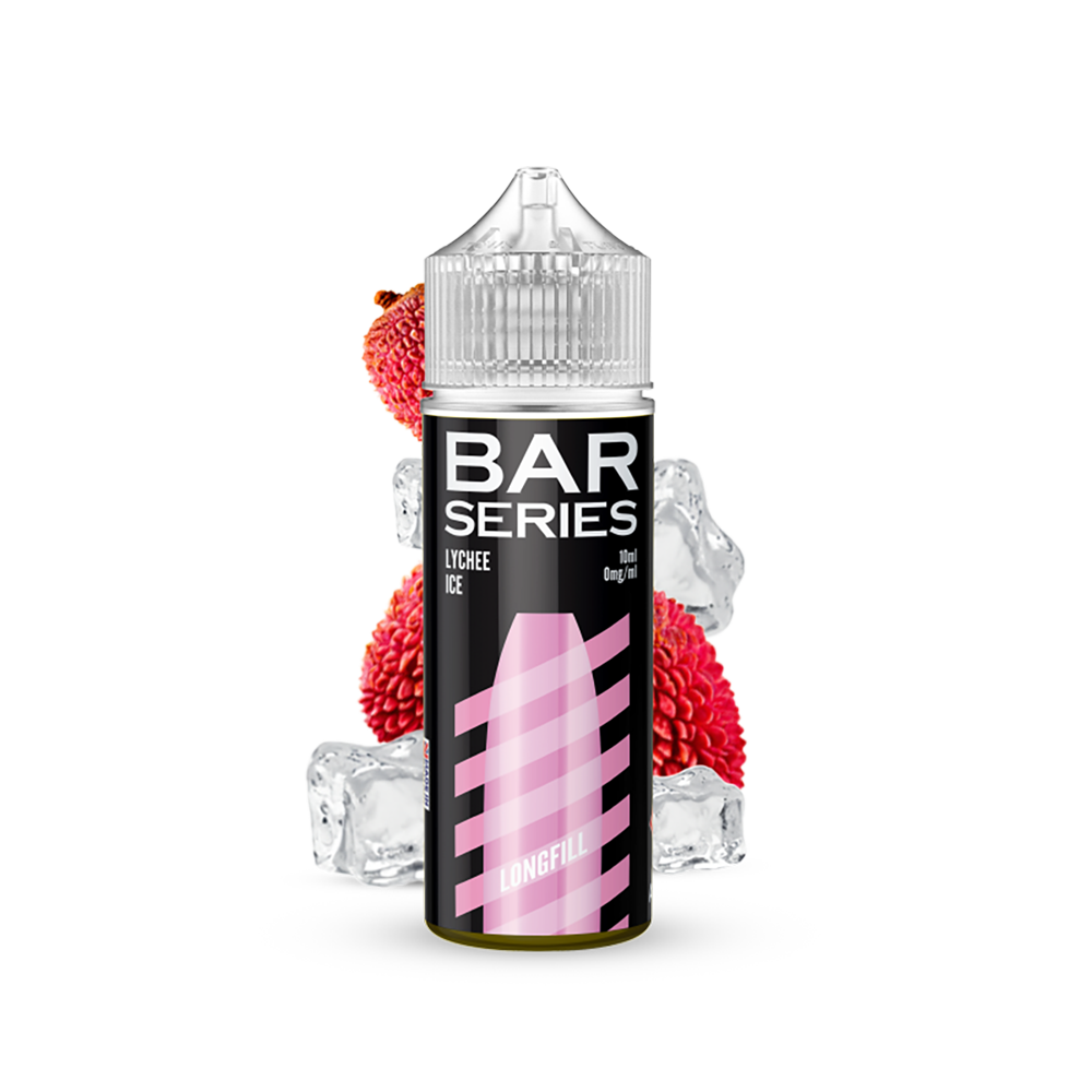 Bar Series Aroma Longfill - Lychee Ice - 10ml in 120ml Flasche 